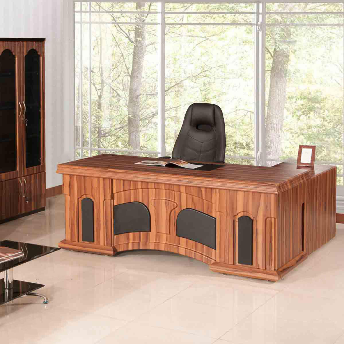 24 مدل پر فروش میز اداری چوبی + قیمت روز | ام دی اف MDF | مبلمان اداری ســـون 7