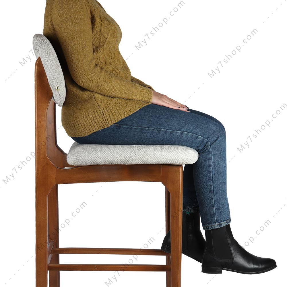 صندلی اپن چوبی سپیدار-3