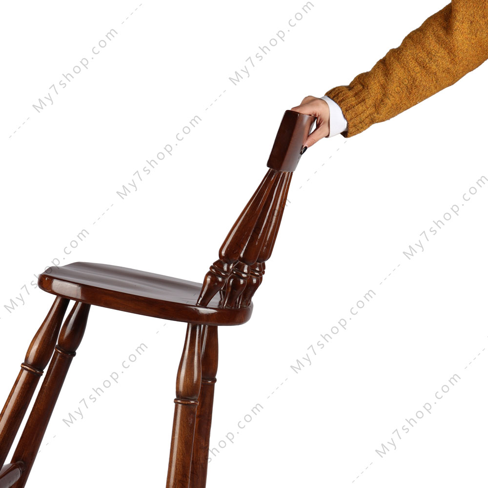 نشمین صندلی اپن چوبی سحر